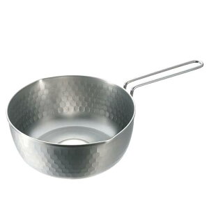 キャプテンスタッグ(CAPTAIN STAG) アウトドア キッチン用品 鍋 キャンピング 雪平鍋 18cm オール熱源対応 ステンレス製 日本製 燕三条産 UH-4210