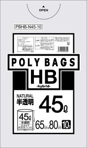 lI|obOHB45L10P :10 {̃TCY:c800×650mmmm e:45l:0.017mm ގ:PE