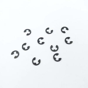 E-Clip 1.0 x 3 x 0.2-10pcs / 3Racing / 3RAC-ER1003