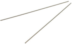 ウェーブ オプションシステムシリーズ A・スプリング 外径1.5mm 2本入 ホビー用素材 OP-602