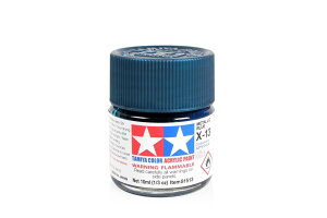 TAMIYA アクリル ミニ X13 メタリックブルー TAM81513 プラスチック ペイント アクリル