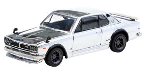 TARMACWORKS 1/64 Skyline HT 2000GT-R Silver Chrome Special Edition i T64G-043-SC