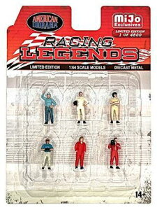 AD-76503MJ ^[}bN[NX 1/64 Figure Set - Racing Legends