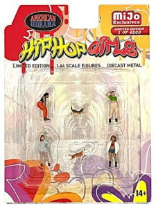 AD-76505MJ �^�[�}�b�N���[�N�X 1/64 Figure Set - Hip Hop Girls