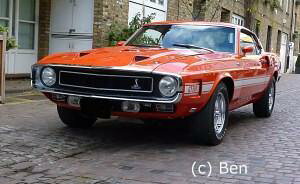 ドイツレベル(Revell) 1/25 '70 シェルビーマスタング GT500 プラモデル 組立キット 07729 (自動車)