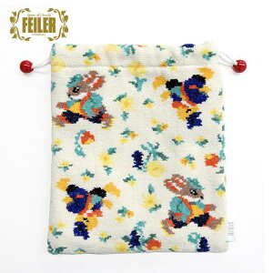 FEILER フェイラー フェイラー LET'S PLAY TAG 巾着 アイボリー