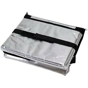 アサヒ興洋 保冷バッグ ソフトクーラーバッグ 12L アルミ 500ml缶 12本収納可能 保冷剤ポケット付き 小型 折りたたみ 1個入