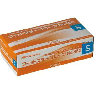 �~���I�� �t�B�b�g�X�^�[�O���[�u No.880 �I���t�B�� �L�k�� ����~�߉��H ���� 200�� 1�� �g���̂� LH-880-S ������ S