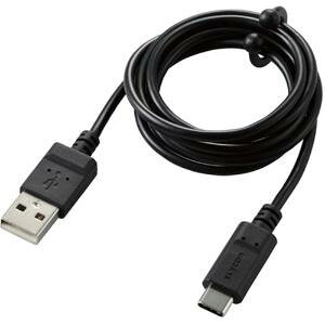 GR Type-C P[u y`Lł܂Ƃ܂P[uz Type-A to Type-C (X}zp) Fؕi R 1m yiPhone15 Ή؍ρz ubN MPA-MAC10NBK