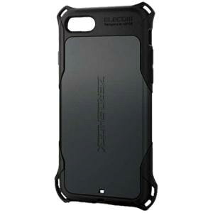 �G���R�� iPhone SE (��2����/��3����) / 8 / 7 �p �P�[�X �ϏՌ� �p�G�A�N�b�V���� ZEROSHOCK �u���b�N PM-A22SZEROBK