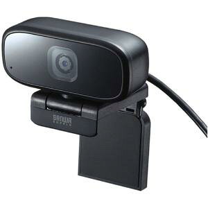 TTvC(Sanwa Supply) WEBJ USB Aڑ FULL HDΉ500f Zoom/Microsoft TeamsΉ CMS-V59BK