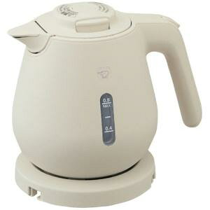 象印 電気ケトル 0.8L ハイパワー1300W ベージュ CK-DB08-CA
