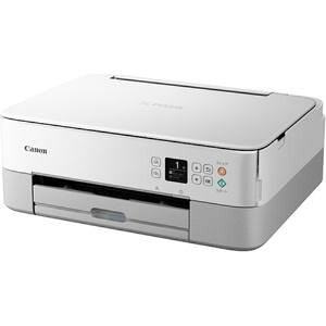 Canon �v�����^�[ A4�C���N�W�F�b�g�����@ PIXUS TS5430 �z���C�g 2021�N���f�� �e�����[�N���� 4�F�E��̌^�E�Ή��C���NBC-360/361�V���[�Y