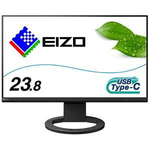 EIZO FlexScan EV2480-ZBK (23.8^j^[/1920×1080/USB Type-CΉ/A`OAIPS/ڌy/ubN)