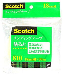 X[G Scotch fBOe[v 18mmX30m 810-3-18S