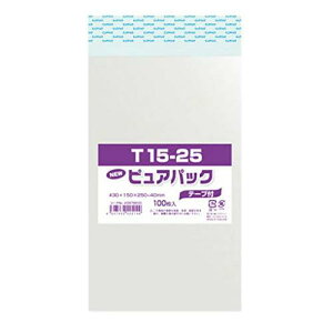 OPP�� �s���A�p�b�N T15-25 �e�[�v�t�� 100��/62-0995-45