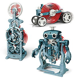 ゼンマイ仕掛けの組み立てロボット ロボタイミー おもちゃ