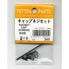■ テトラ キャップ ネジ 2×6 (NO.0001) ラジコン飛行機パーツTETTRA おもちゃ