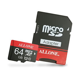 アローン Switch/Switch lite用 microSDカード[64GB] ダウンロードソフトやスクショ保存に 本体の保存容量アップ UHS-I対応 [読み出し最大速度80MB/s] 動画/写真/画像 日本メーカー おもちゃ