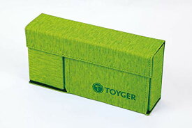 TOYGER DeckSlimmer 世界初の構造のデッキケース (グリーン) カードケース デッキボックス トレカ ホルダー レザー 革 おもちゃ