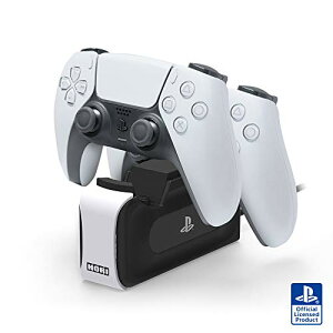 �yPS5�Ή��zDualSense?���C�����X�R���g���[���[��p �[�d�X�^���h�_�u�� for PlayStationR5�ySONY���C�Z���X���i�z ��������