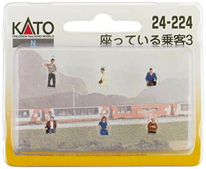 KATO Nゲージ 座っている乗客3 24-224 ジオラマ用品 おもちゃ