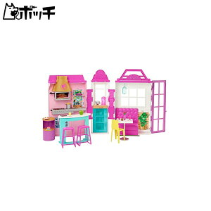 バービー(Barbie) グリル・レストラン 【着せ替え人形・ハウス 】【ハウス、アクセサリー付き】【3歳~】 GXY72 おもちゃ