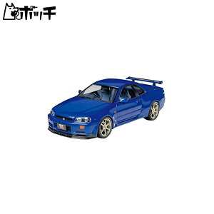 タミヤ 1/24 スポーツカーシリーズ No.210 ニッサン スカイライン GT-R Vスペック R34 プラモデル 24210 おもちゃ