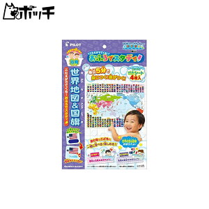 こたえがでてくる! おふろでスタディ 世界地図&国旗 おもちゃ