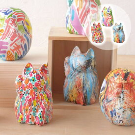 正月 飾り招き猫 置物 オブジェ オーナメント 人形 おしゃれ かわいい NYデコアートオーナメント まねきねこ