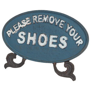 オブジェ 置物 玄関 おしゃれ リムーブシューズプレート