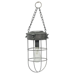 ���C�g �Ɩ� LED �\�[���[ �n���M���O�����^�� Antique Black