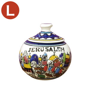 セイントエルサレム ラウンドキャニスターポット (L)