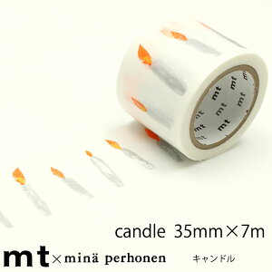 }XLOe[v ~iEyzl Lh mt mina perhonen candle 35mm×7m