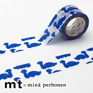 マスキングテープ マステ mt mina perhonen sea birds ミナペルホネン シーバーズ 25mm×7m巻
