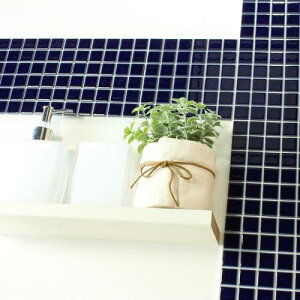 モザイクタイルステッカー ハルちゃん ハイカラーV 25×25mm角(15×15cmシート) ブルー