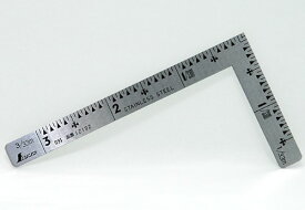 シンワ測定 曲尺小型三寸法師ステン3×1．5寸 表裏同目 12102 【メール便対応・4個まで】