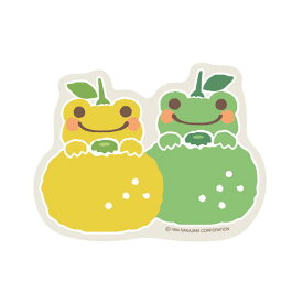 かえるのピクルス ステッカー（ゆずとかぼす）PC-SE031 4996740604997 Pickles the Frog メール便 【送料無料ライン対応】