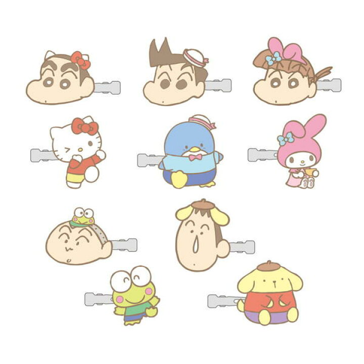 楽天市場】クレヨンしんちゃん トレーディング前髪クリップ（クレヨン 