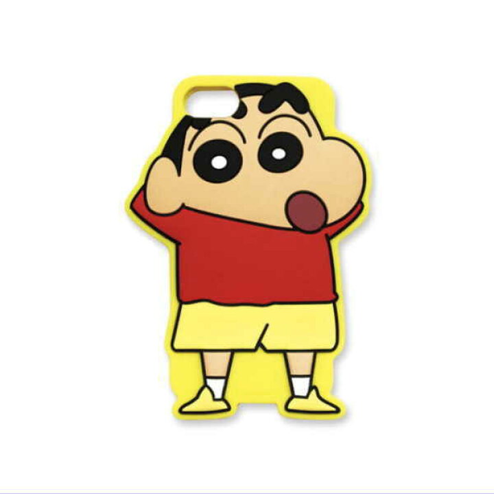 楽天市場 クレヨンしんちゃん Iphone7シリコンケース しんちゃん黄色 Iphone8 6 6s対応 Ks Ic010 Kureyon Sinchan キャラクターグッズpoccl