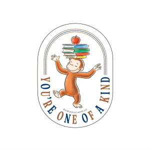 �g�[�V���p�b�N Curious George �X�e�b�J�[�iYOU�fRE ONE OF A KIND�j CG-SE025 4996740614798