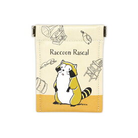 ラスカル パックンポーチ（クラシックモチーフ）RA-PP002 4996740598968 Rascal the Raccoon メール便 【送料無料ライン対応】