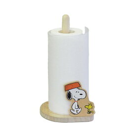 スヌーピー キッチンペーパーホルダー（スヌーピー＆ウッドストック） SNO1500 snoopy woodstock $ メール便 グッズ ショップ レア 文房具 オラフ グッズ 【送料無料ライン対応】