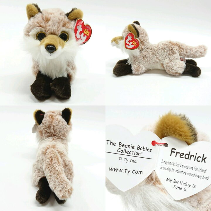 楽天市場】【TY】 ぬいぐるみ 【BEANIE BABIES】 Fredrick 