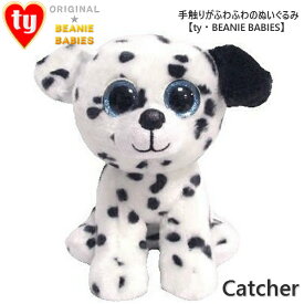 【TY】 ぬいぐるみ 【BEANIE BABIES】 Catcher キャッチャー ビーニーベイビーズ いぬ 犬 Mサイズ 約16cm