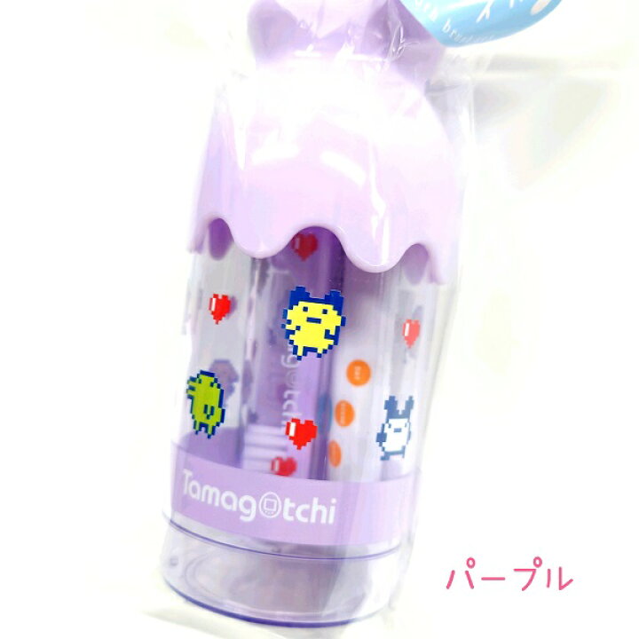 楽天市場】たまごっち ミルク瓶型ハミガキセット たまごっちの可愛い  