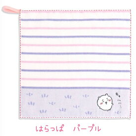 ちいかわ ループ付きウォッシュタオル 約34cm×34cmカラフルチェック ピンク / カラフルチェック ブルー / カラフルチェック イエロー / はらっぱ グリーン / はらっぱ パープル / すやぁ ブル− / すやぁ ピンクちいかわ ハチワレ うさぎ タオル美術館