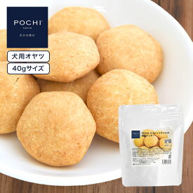 【POCHI公式】POCHI ココナッツオイルの満腹クッキー 40g ポチ 犬用クッキー 国産 グルテンフリー