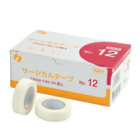 サージカルテープ（イワツキ） 12mm×9m 1箱(24巻)