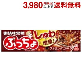 味覚糖 10粒ぷっちょストロングコーラ 10本入